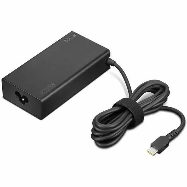 Alt view image 4 of 5 - Lenovo Smart 19W Charging Station - 19 W - United States - 11.81" Cable - 5 V DC, 20 V DC Output - 1 A - Black - 1