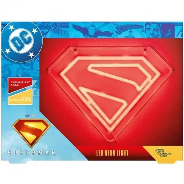 Main image of DC - Superman Wall Mountable LED Neon Light