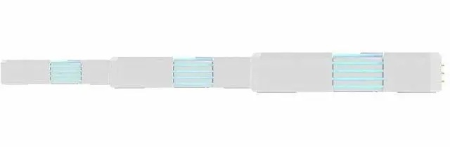 Alt view image 14 of 14 - Thermaltake TS140 EX RGB 140mm; Embedded Temperature Sensor; PWM 500~2000 RPM; MagForce 2.0; Airflow 93.35 CFM; Hydraulic Bearing; TT RGB Plus 3.0; Controller Included; 3-Pack; White; CL-F209-PL14SW-A