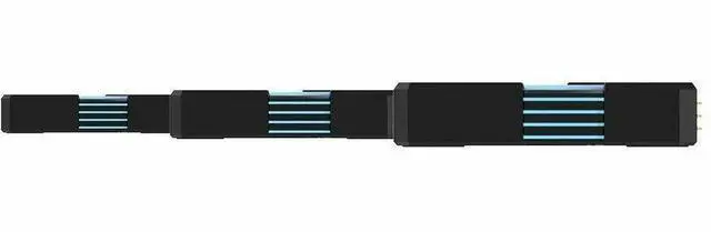 Alt view image 9 of 13 - Thermaltake TS140 EX RGB 140mm; Embedded Temperature Sensor; PWM 500~2000 RPM; MagForce 2.0; Airflow 93.35 CFM; Hydraulic Bearing; TT RGB Plus 3.0; Controller Included; 3-Pack; Black; CL-F208-PL14SW-A