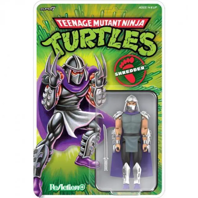 Main image of Super7 - Teenage Mutant Ninja Turtles - ReAction+ Wv1 - Shredder (TMNT)