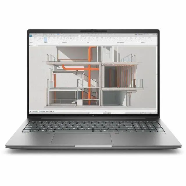 Alt view image 2 of 7 - HP ZBook X G2i 16" Copilot+ PC Mobile Workstation - WUXGA - 60 Hz - Intel Core Ultra 7 Series 3 366H - 64 GB - 1 TB SSD - English Keyboard - Meteor Silver - Intel Chip - 1920 x 1200 - Windows 11