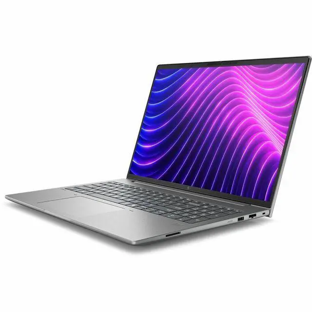 Alt view image 6 of 7 - HP ZBook X G2i 16" Copilot+ PC Mobile Workstation - WUXGA - 60 Hz - Intel Core Ultra 7 Series 3 366H - 64 GB - 1 TB SSD - English Keyboard - Meteor Silver - Intel Chip - 1920 x 1200 - Windows 11
