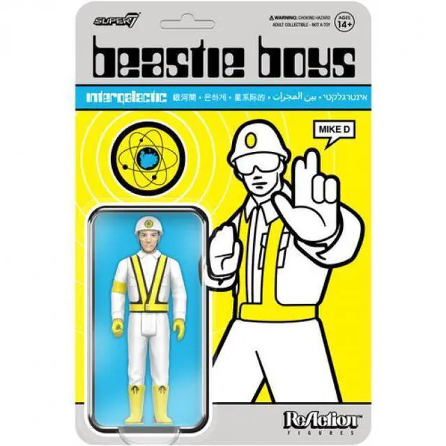 Main image of Super7 - Beastie Boys - ReAction Figures Wv4 - Mike D (Intergalactic Crossing Guard)