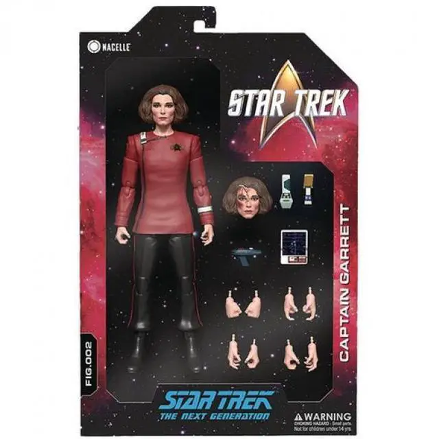 Main image of The Nacelle Company - Star Trek: The Next Generation - Yesterday's Enterprise Captain Garrett Action Figure