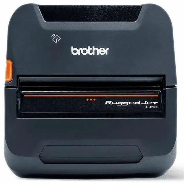 Main image of 4Inch Rugged Mobile Printer with Bluetooth® Wireless Technology - 4" Print Width - 5 in/s Mono - 203 dpi - ZPL, CPCL Emulation - For PC, Mac, Android