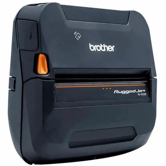 Alt view image 2 of 2 - 4Inch Rugged Mobile Printer with Bluetooth® Wireless Technology - 4" Print Width - 5 in/s Mono - 203 dpi - ZPL, CPCL Emulation - For PC, Mac, Android