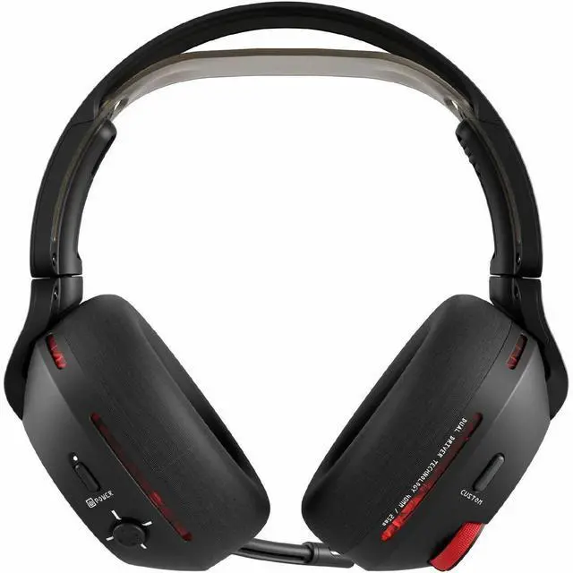 Alt view image 6 of 7 - Skullcandy Multi-Platform Sensory Bass Wireless Gaming Headset - Stereo - USB Type A, Mini-phone (3.5mm) - Wireless - Bluetooth/RF - 36 Ohm - 20 Hz to 20 kHz - Over-the-head, Over-the-ear - Binaural -