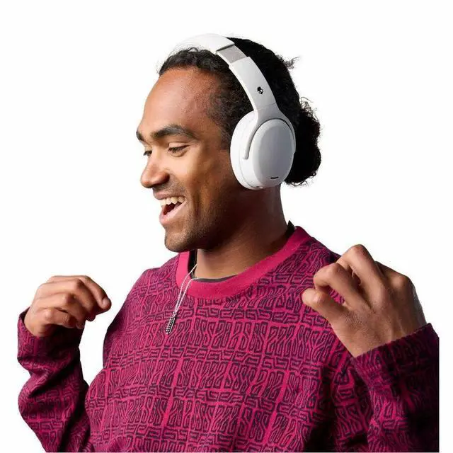 Alt view image 2 of 5 - Skullcandy Crusher ANC 2 Headset - Stereo - Wireless - Bluetooth - 32 Ohm - 20 Hz to 20 kHz - On-ear, Over-the-head - Binaural - Circumaural - Noise Canceling - Gray