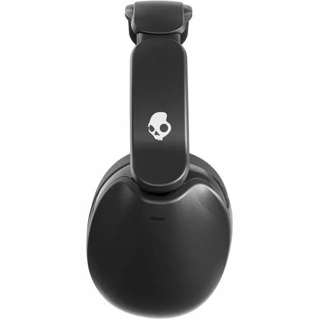 Alt view image 5 of 7 - Skullcandy Wireless Headphones - Stereo - Mini-phone (3.5mm) - Wired/Wireless - Bluetooth - 32 Ohm - 20 Hz to 20 kHz - Over-the-ear, Over-the-head - Binaural - Circumaural - True Black