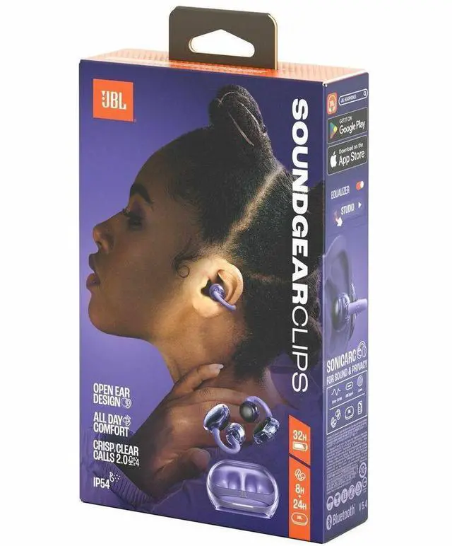 Alt view image 13 of 20 - JBL SOUNDGEAR-CLIPS-COPPER True Wireless Open-Ear Headphones (2026)