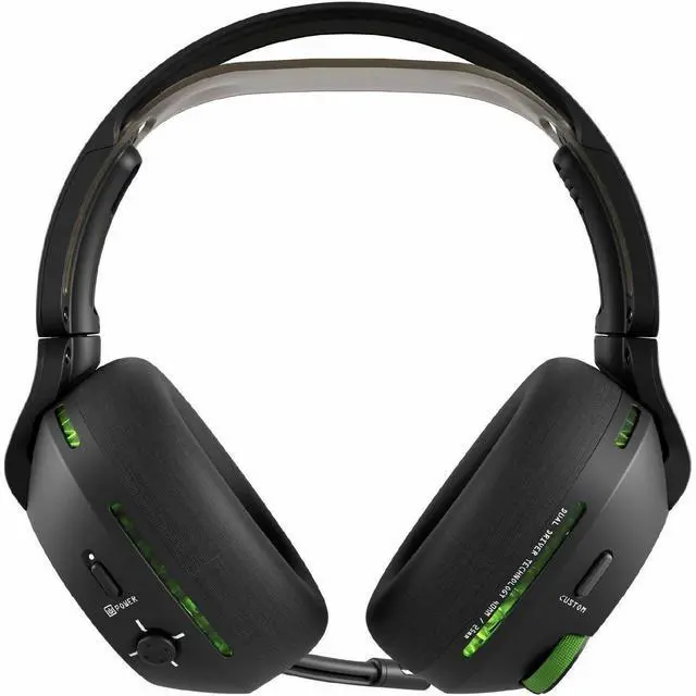 Alt view image 6 of 7 - Skullcandy Multi-Platform Sensory Bass Wireless Gaming Headset - Stereo - USB Type A, Mini-phone (3.5mm) - Wireless - Bluetooth/RF - 36 Ohm - 20 Hz to 20 kHz - Over-the-head, Over-the-ear - Binaural -