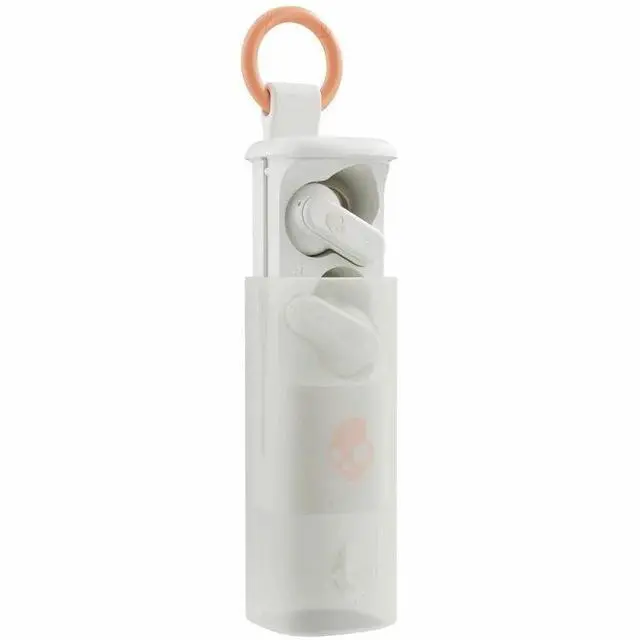 Alt view image 5 of 6 - Skullcandy True Wireless Earbuds Dime Evo - Stereo - True Wireless - Bluetooth - 16 Ohm - 20 Hz to 20 kHz - Earbud - Binaural - In-ear - Bone, Orange