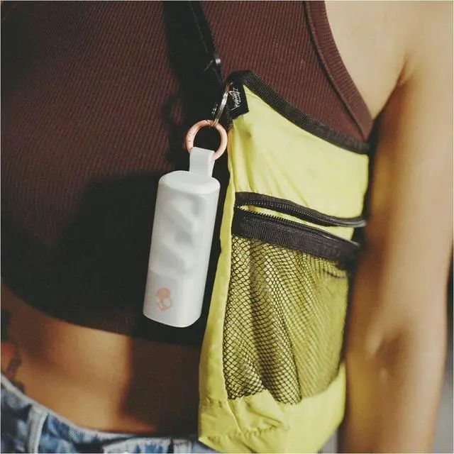 Alt view image 6 of 6 - Skullcandy True Wireless Earbuds Dime Evo - Stereo - True Wireless - Bluetooth - 16 Ohm - 20 Hz to 20 kHz - Earbud - Binaural - In-ear - Bone, Orange