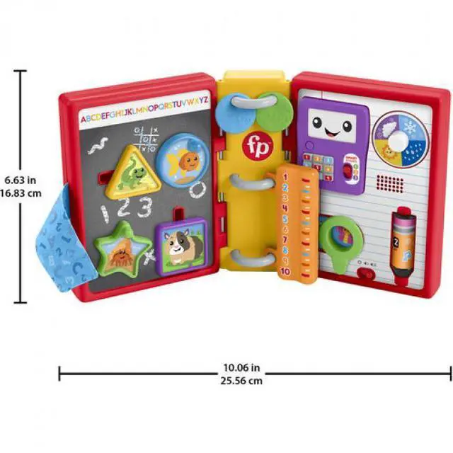 Alt view image 3 of 7 - Fisher Price Laugh & Learn 123 Schoolbook