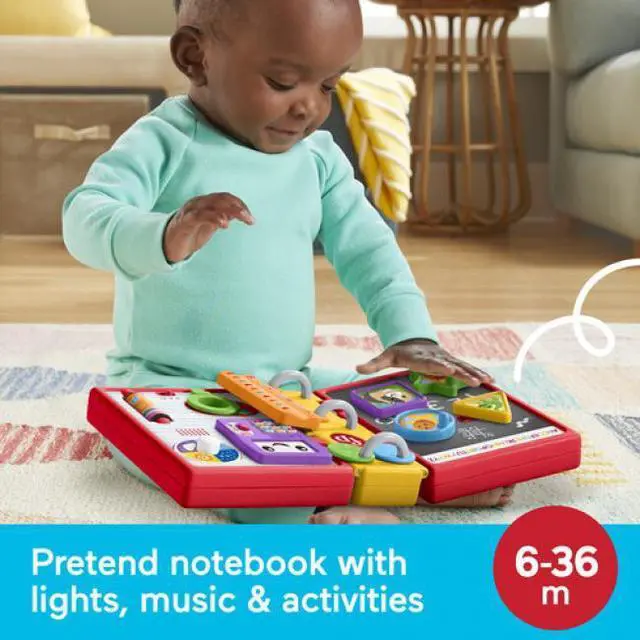 Alt view image 4 of 7 - Fisher Price Laugh & Learn 123 Schoolbook
