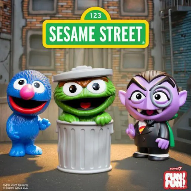 Alt view image 2 of 7 - Super7 - Sesame Street - FUN! FUN! Wv1 - Oscar the Grouch
