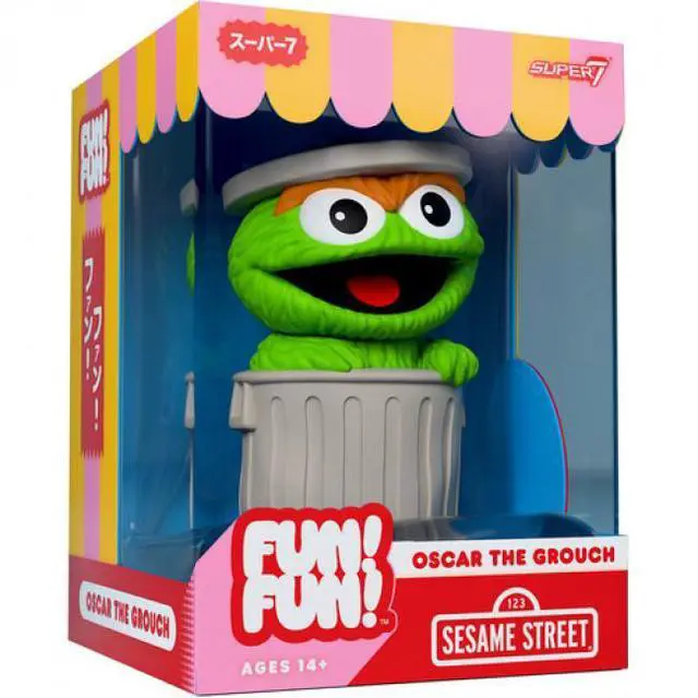 Alt view image 3 of 7 - Super7 - Sesame Street - FUN! FUN! Wv1 - Oscar the Grouch