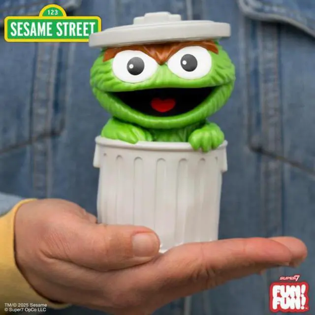 Alt view image 5 of 7 - Super7 - Sesame Street - FUN! FUN! Wv1 - Oscar the Grouch