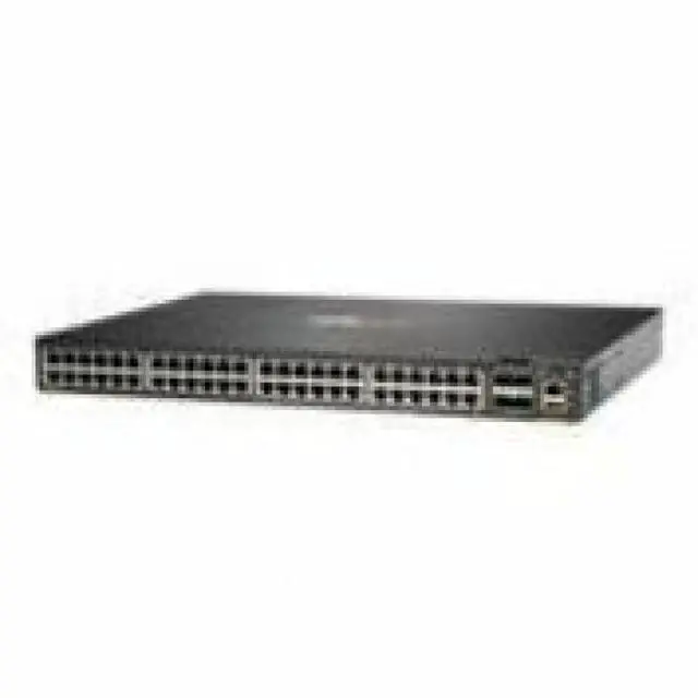 Alt view image 3 of 3 - HPE 6300F 48-port 1GbE and 4-port SFP56 Switch - 48 Ports - Manageable - Gigabit Ethernet, 50 Gigabit Ethernet - 10/100/1000Base-T, 50GBase-X - 3 Layer Supported - Modular - 4 SFP Slots - 74 W Power C