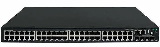 Main image of HPE CW 2150 48p 10M/100M/1G 4p SFP+ 1G/10G Switch - 8 Ports - Manageable - Gigabit Ethernet, 10 Gigabit Ethernet - 10/100/1000Base-T, 10GBase-X - 3 Layer Supported - 42 W Power Consumption - Twisted P