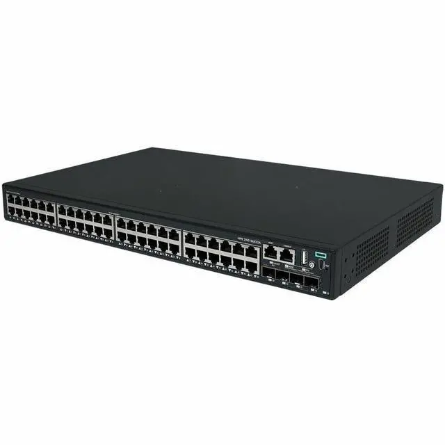 Alt view image 2 of 4 - HPE CW 2150 48p 10M/100M/1G 4p SFP+ 1G/10G Switch - 8 Ports - Manageable - Gigabit Ethernet, 10 Gigabit Ethernet - 10/100/1000Base-T, 10GBase-X - 3 Layer Supported - 42 W Power Consumption - Twisted P