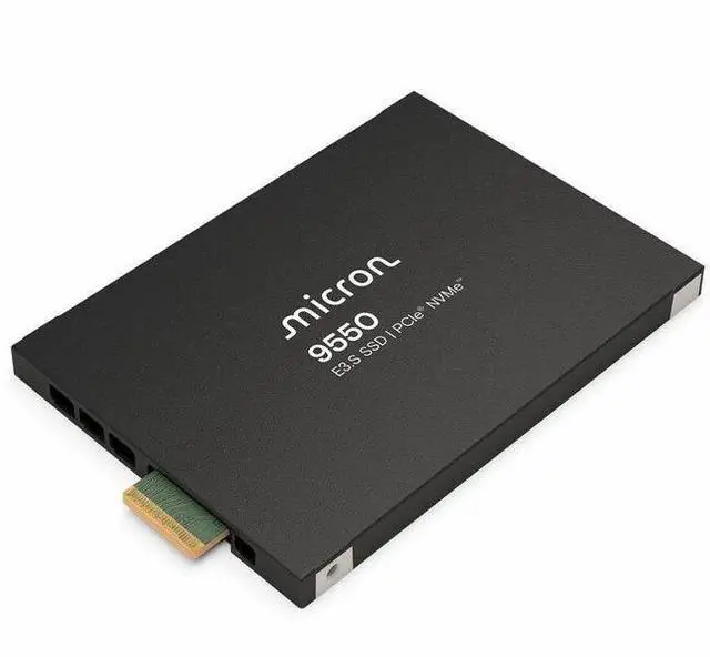 Alt view image 2 of 4 - Micron 9550 PRO 3.75 TB Solid State Drive - E3.S Internal SSD 3.84TB- PCI Express NVMe (PCI Express NVMe 5.0) MTFDLBQ3T8THA-1BK1DABYYR
