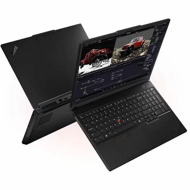 Alt view image 5 of 7 - Lenovo ThinkPad P16 Gen 3 21RQ0010US 16" Mobile Workstation - WQUXGA - Intel Core Ultra 9 285HX - vPro Technology - 32 GB - 1 TB SSD - English (US) Keyboard - Black - Intel Chip - Windows 11 Pro