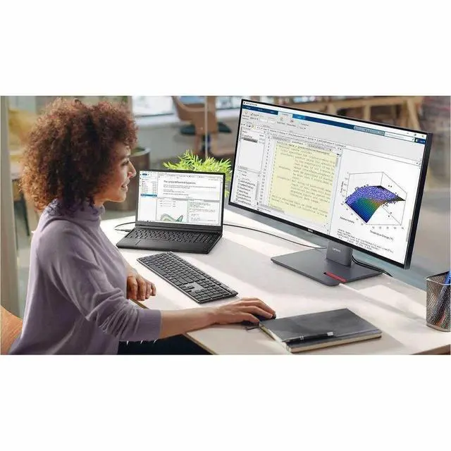 Alt view image 2 of 7 - Lenovo ThinkPad P16 Gen 3 21RQ0010US 16" Mobile Workstation - WQUXGA - Intel Core Ultra 9 285HX - vPro Technology - 32 GB - 1 TB SSD - English (US) Keyboard - Black - Intel Chip - Windows 11 Pro