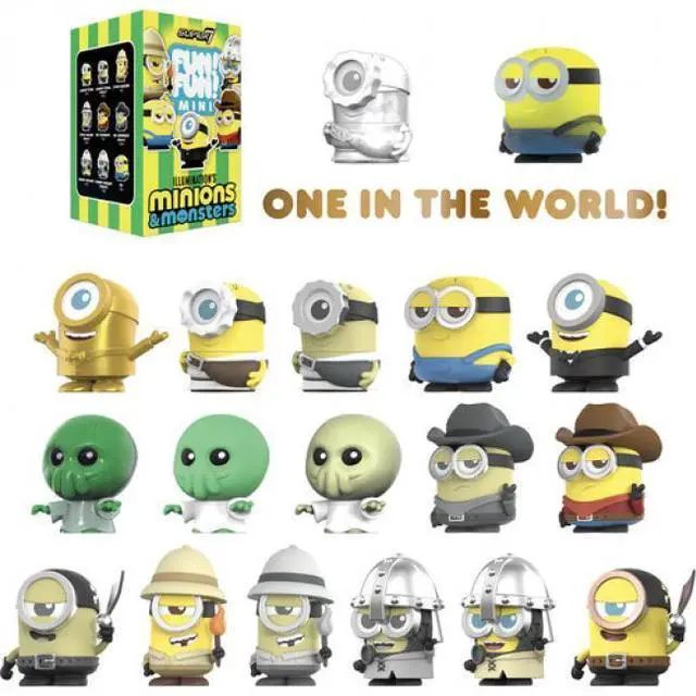 Main image of Minions 3 - FUN! FUN! MINI Wv1 (New Film) - Minion - Blind Box Flat