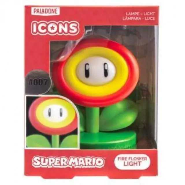 Main image of Nintendo - Fire Flower Icon Light V2