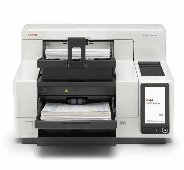 Main image of Kodak Alaris S5160 ADF Scanner - 600 dpi Optical - 160 ppm (Mono) - 160 ppm (Color) - USB