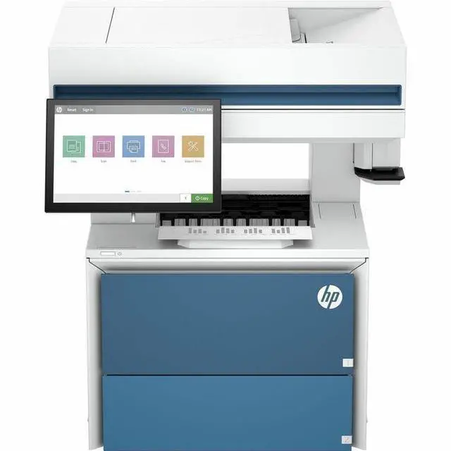 Main image of HP LaserJet Enterprise 6600zfw Wired & Wireless Laser Multifunction Printer - Monochrome - Copier/Printer/Scanner - 83 ppm Mono Print - 1200 x 1200 dpi Print - Automatic Duplex Print - Up to 36000