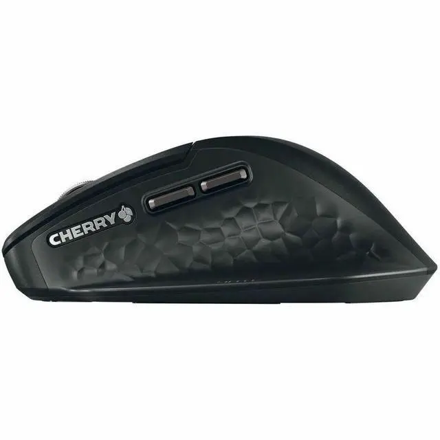 Alt view image 4 of 7 - CHERRY JD-857M Mouse - Rugged - Cable/Wireless - Bluetooth/Radio Frequency - 2.40 GHz - Rechargeable - Black - USB Type A - 6000 dpi - Scroll Wheel - 7 Button(s) - Right-handed - 1 Battery Supported