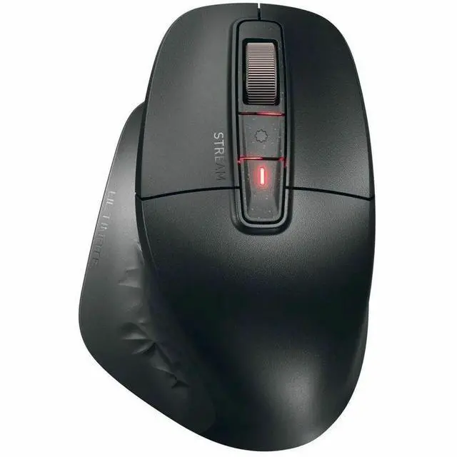 Alt view image 5 of 7 - CHERRY JD-857M Mouse - Rugged - Cable/Wireless - Bluetooth/Radio Frequency - 2.40 GHz - Rechargeable - Black - USB Type A - 6000 dpi - Scroll Wheel - 7 Button(s) - Right-handed - 1 Battery Supported