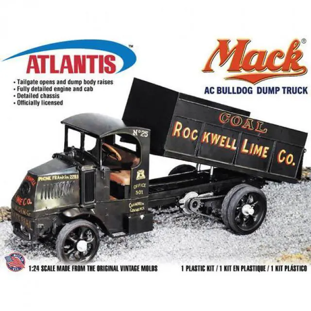 Main image of 1926 Mack Bulldog Dump Truck 1:24 Scale Model Kit