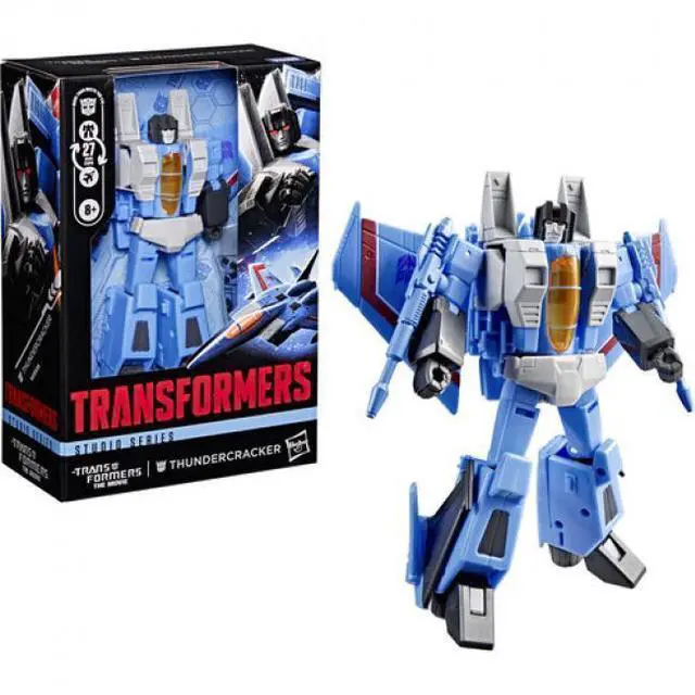 Main image of Hasbro The Transformers: The Movie - Studio Series - Voyager Class Thundercracker Action Figure - G21925X00