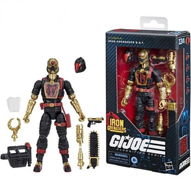 Main image of Hasbro G.I. Joe - Classified Series - #134 Iron Grenadier B.A.T. Action Figure - F98605M80
