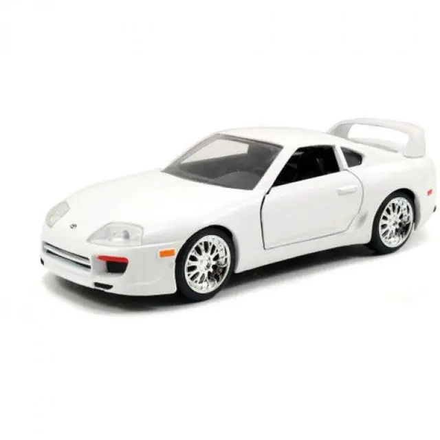Alt view image 8 of 8 - Brian's Toyota Supra White "Fast & Furious 7" (2015) Movie 1/32 Diecast Model Car by Jada