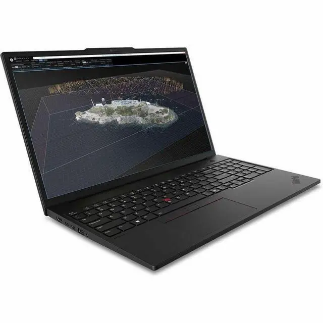 Alt view image 3 of 7 - Lenovo ThinkPad P16s Gen 4 21QV0037US 16" Touchscreen Mobile Workstation - WQUXGA - Intel Core Ultra 7 2nd Gen 265H - vPro Technology - 32 GB - 512 GB SSD - English Keyboard - Black - Intel Chip