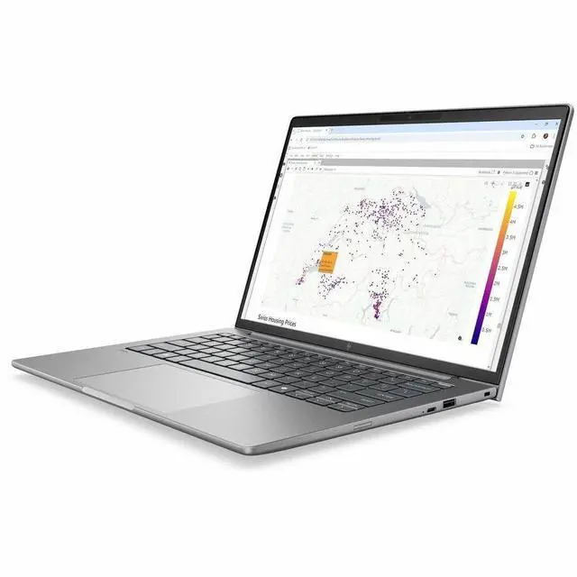 Alt view image 5 of 7 - HP ZBook 8 G2a 14" Copilot+ PC Mobile Workstation - 2.5K - 120 Hz - AMD Ryzen AI 7 PRO Ryzen AI PRO 400 Series 450 - 32 GB - 512 GB SSD - English Keyboard - Meteor Silver - AMD Chip - 2560 x 1600