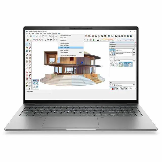 Alt view image 4 of 7 - HP ZBook 8 G2a 16" Copilot+ PC Mobile Workstation - 2.2K - 120 Hz - AMD Ryzen AI 7 PRO Ryzen AI PRO 400 Series 450 - 32 GB - 512 GB SSD - English Keyboard - Meteor Silver - AMD Chip - 2560 x 1600