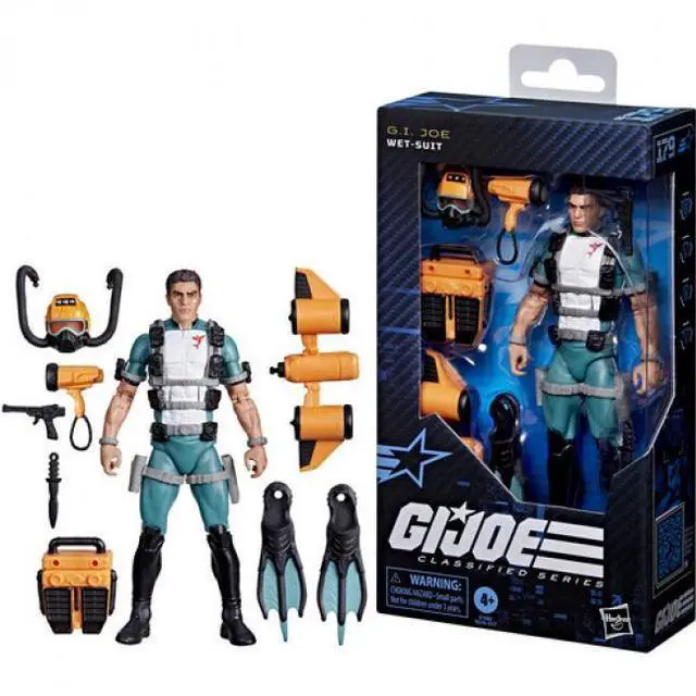 Main image of Hasbro G.I. Joe - Classified Series - #179, Wet-Suit Action Figure - G10805X00