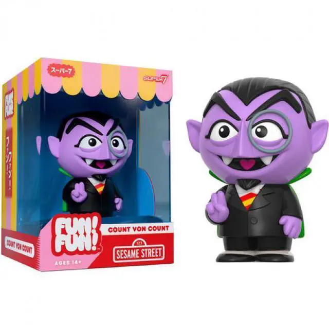Main image of Super7 - Sesame Street - FUN! FUN! Wv1 - Count Von Count