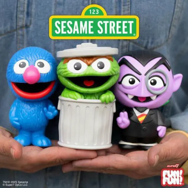Alt view image 2 of 7 - Super7 - Sesame Street - FUN! FUN! Wv1 - Count Von Count