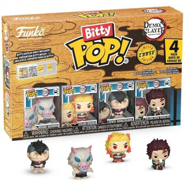 Main image of Funko Bitty POP!: Demon Slayer - Inosuke 4-pack - 86951