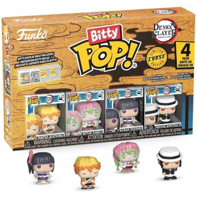 Main image of Funko Bitty POP!: Demon Slayer - Zenitsu 4-pack - 86949