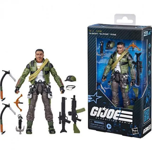 Main image of Hasbro Collectibles - G.I. Joe - Classified Series - #133 Albert "Alpine" Pine