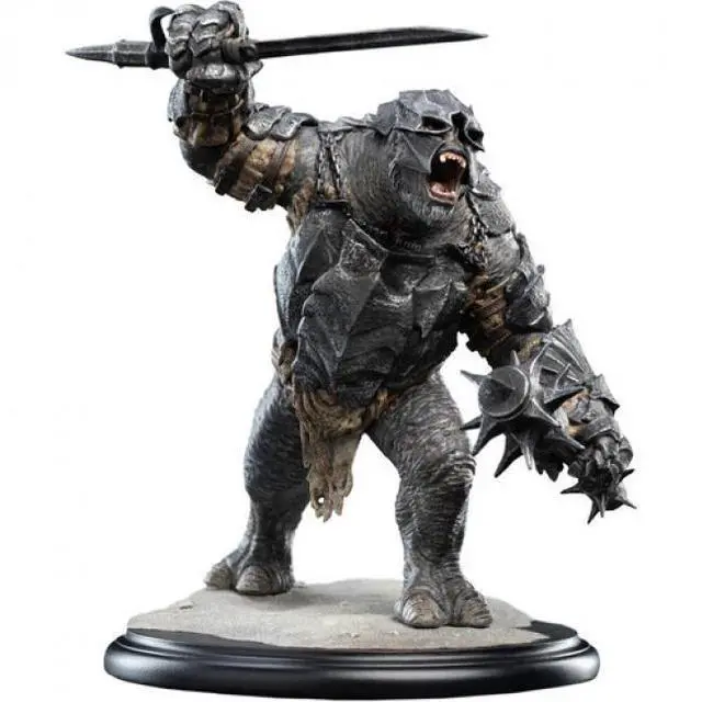 Main image of Lord of the Rings Trilogy Miniature Statue - Olog-hai of the Black Gate