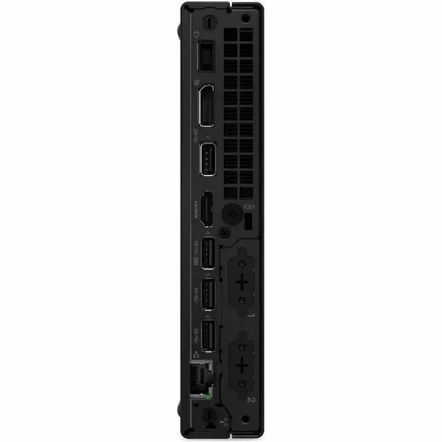 Alt view image 3 of 5 - Lenovo ThinkCentre M90q Gen 6 13AC001PUS Desktop Computer - Intel Core Ultra 5 235 - 16 GB - 256 GB PCI Express NVMe 4.0 x4 SSD - Tiny - Black - Intel Q870 Chip - Windows 11 Pro - Intel DDR5 SDRAM - E